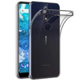 Durchsichtige Handyhülle für Nokia 4.2 mit Anti-Vergilbung