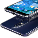 Durchsichtige Handyhülle für Nokia 4.2 mit Anti-Vergilbung