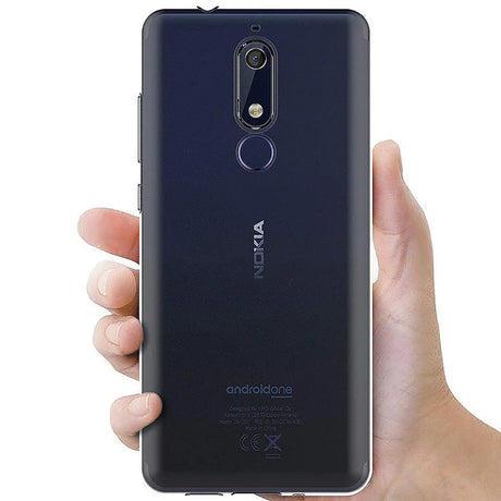 Durchsichtige Handyhülle für Nokia 5.1 mit Anti-Vergilbung