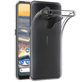Durchsichtige Handyhülle für Nokia 5.3 mit Anti-Vergilbung