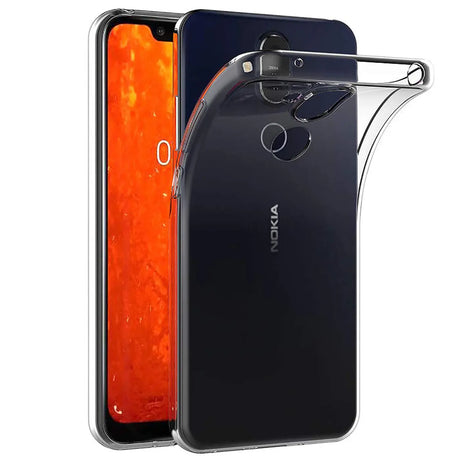 Durchsichtige Handyhülle für Nokia 8.1 mit Anti-Vergilbung