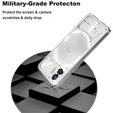 Durchsichtige Handyhülle für Nothing Phone 2 mit Anti-Vergilbung