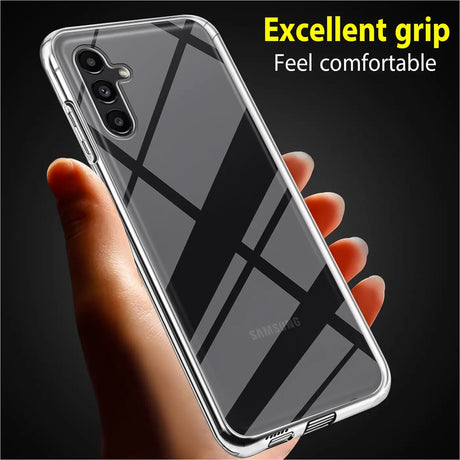 Durchsichtige Handyhülle für Samsung Galaxy A13 5G / A04s mit Anti-Vergilbung