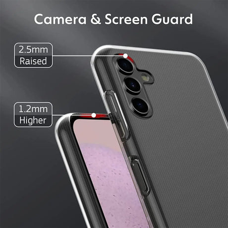 Durchsichtige Handyhülle für Samsung Galaxy A14 4G / 5G mit Anti-Vergilbung