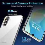 Durchsichtige Handyhülle für Samsung Galaxy A17 5G mit Anti-Vergilbung