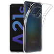Durchsichtige Handyhülle für Samsung Galaxy A21s mit Anti-Vergilbung