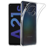 Durchsichtige Handyhülle für Samsung Galaxy A21s mit Anti-Vergilbung