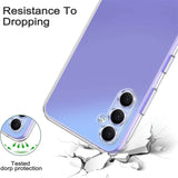 Durchsichtige Handyhülle für Samsung Galaxy A25 5G mit Anti-Vergilbung