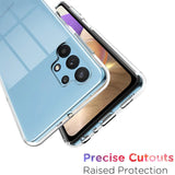 Durchsichtige Handyhülle für Samsung Galaxy A32 5G mit Anti-Vergilbung