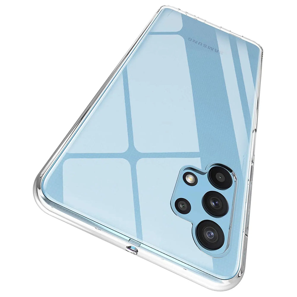 Durchsichtige Handyhülle für Samsung Galaxy A32 5G mit Anti-Vergilbung