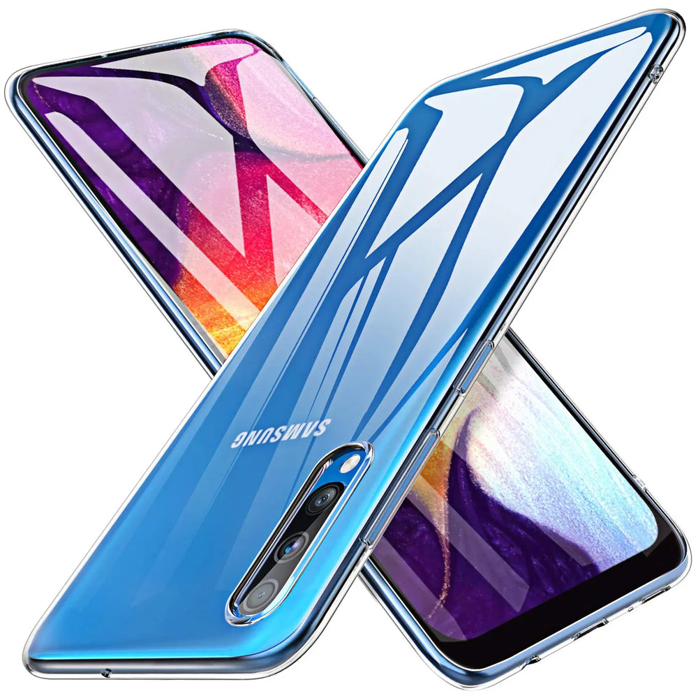 Durchsichtige Handyhülle für Samsung Galaxy A50 / A30s mit Anti-Vergilbung