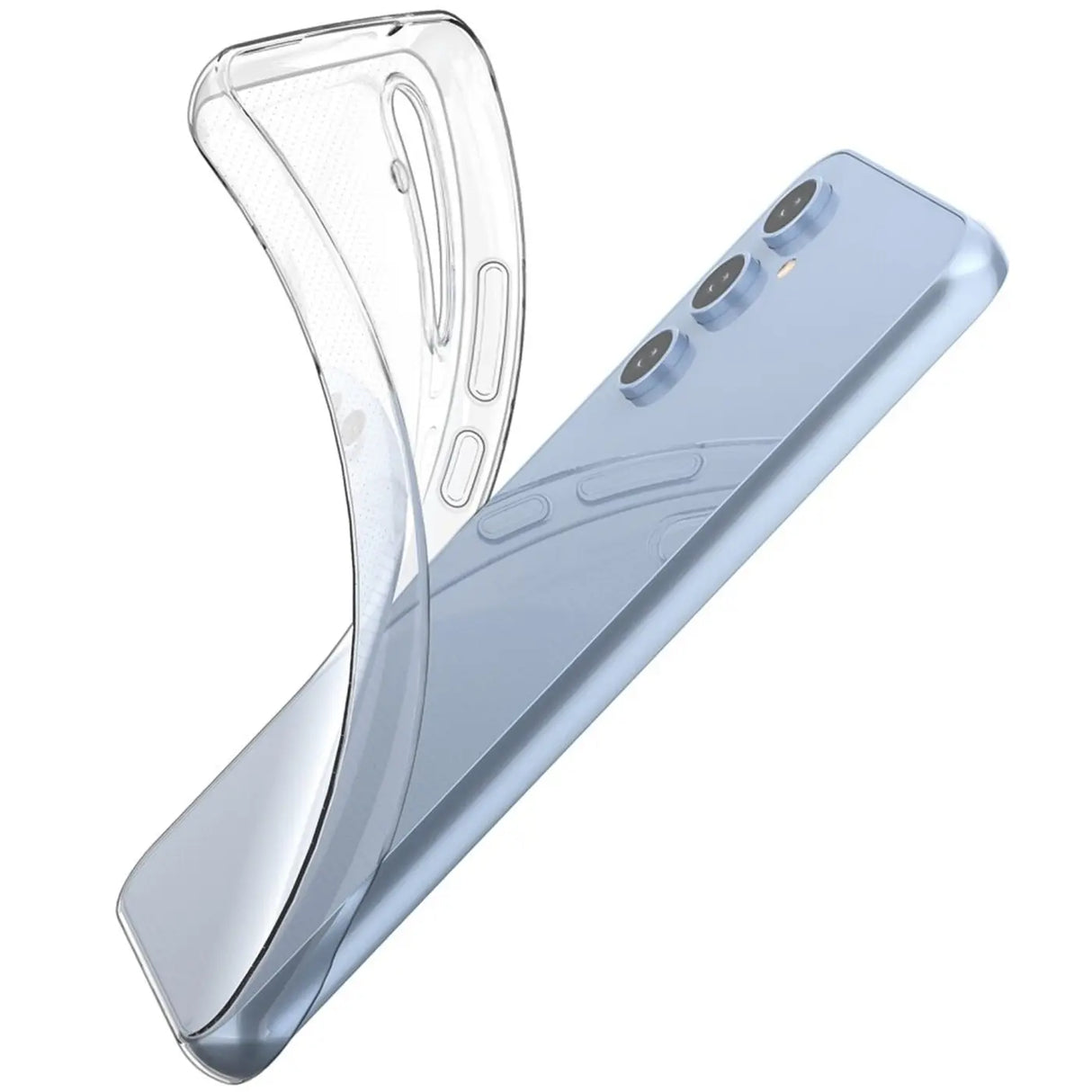 Durchsichtige Handyhülle für Samsung Galaxy A54 5G mit Anti-Vergilbung