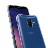 Durchsichtige Handyhülle für Samsung Galaxy A6 Plus mit Anti-Vergilbung