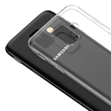 Durchsichtige Handyhülle für Samsung Galaxy A6 mit Anti-Vergilbung