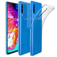 Durchsichtige Handyhülle für Samsung Galaxy A70 / A70s mit Anti-Vergilbung