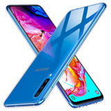 Durchsichtige Handyhülle für Samsung Galaxy A70 / A70s mit Anti-Vergilbung