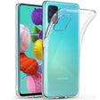 Durchsichtige Handyhülle für Samsung Galaxy A71 mit Anti-Vergilbung