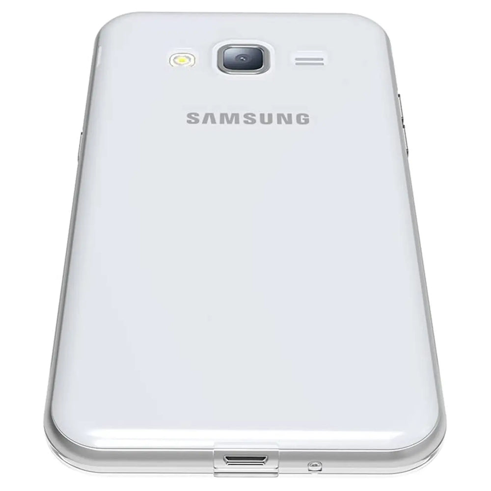 Durchsichtige Handyhülle für Samsung Galaxy J3 2016 mit Anti-Vergilbung