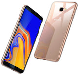 Durchsichtige Handyhülle für Samsung Galaxy J4 Plus mit Anti-Vergilbung