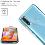 Durchsichtige Handyhülle für Samsung Galaxy M11 mit Anti-Vergilbung