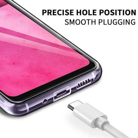 Durchsichtige Handyhülle für Samsung Galaxy M23 5G / M13 mit Anti-Vergilbung