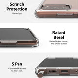 Durchsichtige Handyhülle für Samsung Galaxy Note 20 mit Anti-Vergilbung