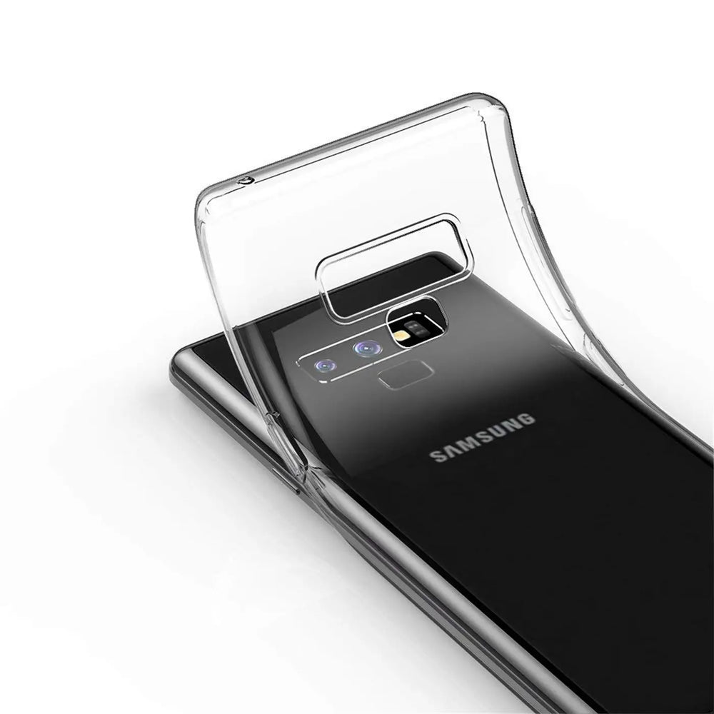 Durchsichtige Handyhülle für Samsung Galaxy Note 9 mit Anti-Vergilbung