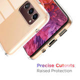 Durchsichtige Handyhülle für Samsung Galaxy S20 FE mit Anti-Vergilbung