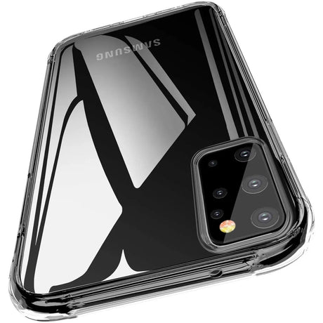 Durchsichtige Handyhülle für Samsung Galaxy S20 Plus mit Anti-Vergilbung