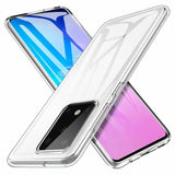 Durchsichtige Handyhülle für Samsung Galaxy S20 Ultra mit Anti-Vergilbung
