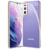 Durchsichtige Handyhülle für Samsung Galaxy S21 Plus mit Anti-Vergilbung