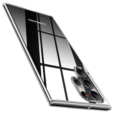 Durchsichtige Handyhülle für Samsung Galaxy S22 Ultra mit Anti-Vergilbung