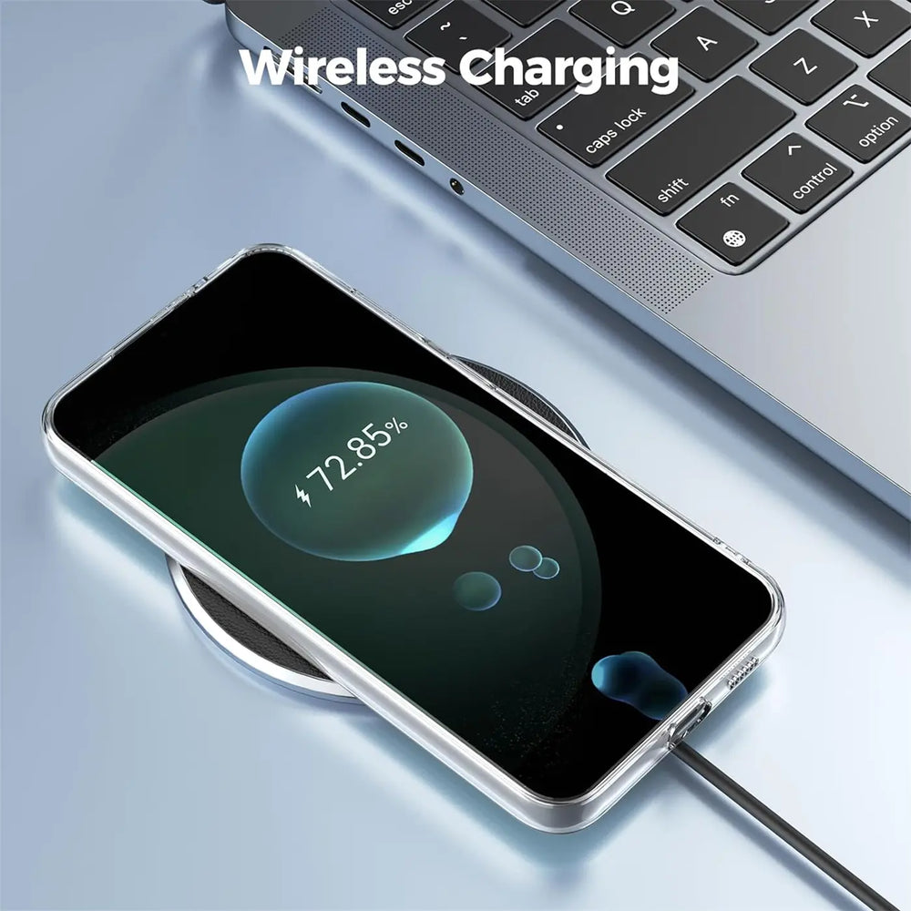 Durchsichtige Handyhülle für Samsung Galaxy S23 FE mit Anti-Vergilbung