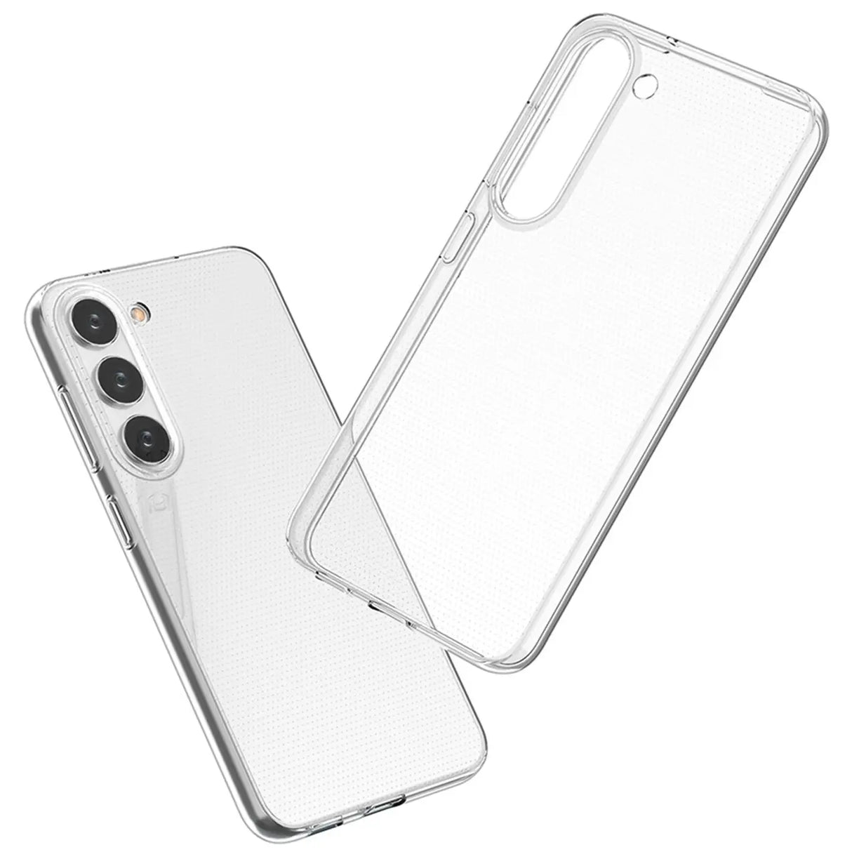 Durchsichtige Handyhülle für Samsung Galaxy S23 Plus mit Anti-Vergilbung