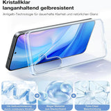 Durchsichtige Handyhülle für Samsung Galaxy S25 FE mit Anti-Vergilbung