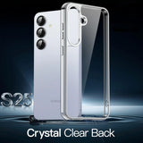 Durchsichtige Handyhülle für Samsung Galaxy S25+ mit Anti-Vergilbung