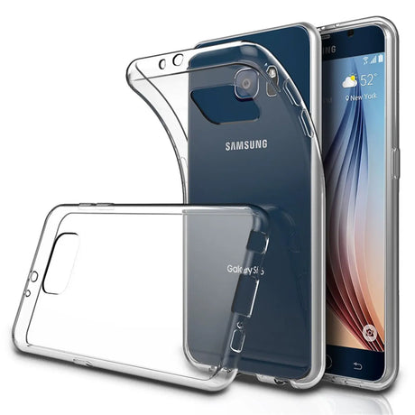Durchsichtige Handyhülle für Samsung Galaxy S6 Edge mit Anti-Vergilbung