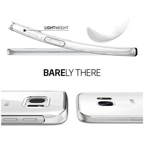 Durchsichtige Handyhülle für Samsung Galaxy S7 mit Anti-Vergilbung