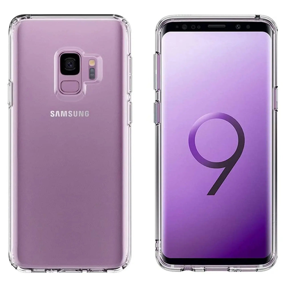Durchsichtige Handyhülle für Samsung Galaxy S9 mit Anti-Vergilbung