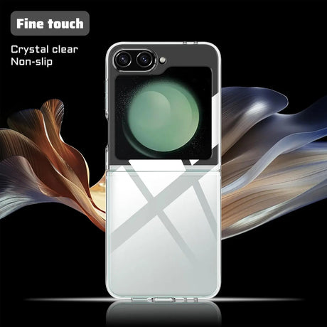 Durchsichtige Handyhülle für Samsung Galaxy Z Flip 6 mit Anti-Vergilbung
