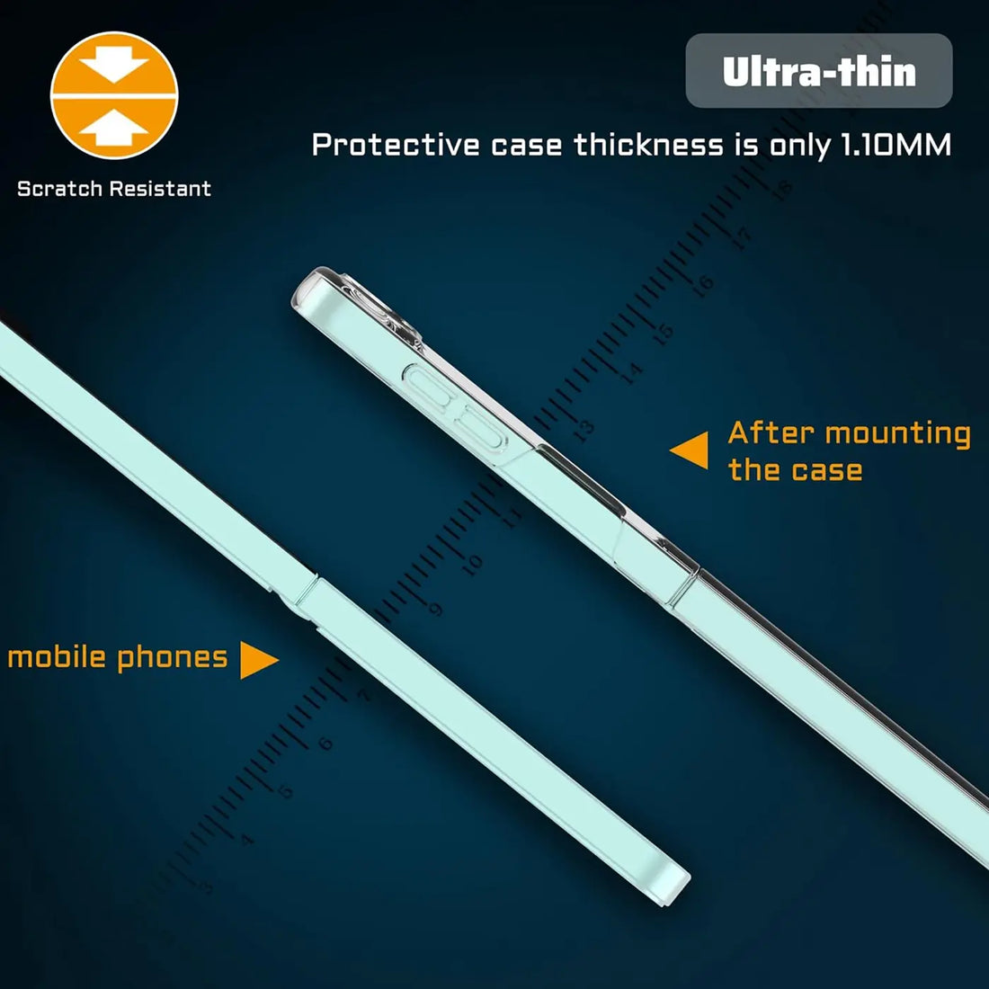 Ultraschlankes und leichtes Profil