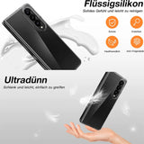 Durchsichtige Handyhülle für Samsung Galaxy Z FOLD 4 mit Anti-Vergilbung