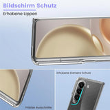 Durchsichtige Handyhülle für Samsung Galaxy Z FOLD 5 mit Anti-Vergilbung