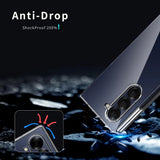 Durchsichtige Handyhülle für Samsung Galaxy Z FOLD 6 mit Anti-Vergilbung