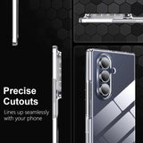 Durchsichtige Handyhülle für Samsung Galaxy Z FOLD 7 mit Anti-Vergilbung