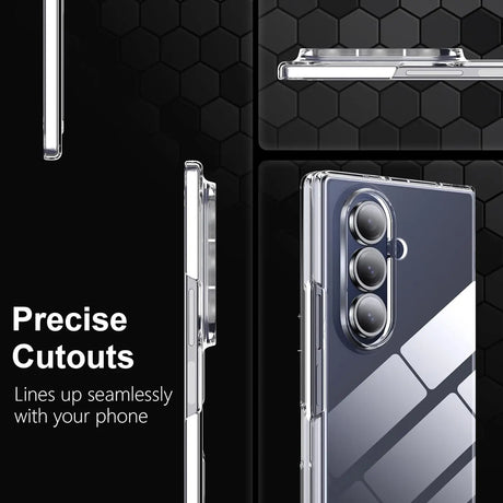 Durchsichtige Handyhülle für Samsung Galaxy Z FOLD 7 mit Anti-Vergilbung