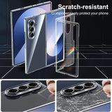 Durchsichtige Handyhülle für Samsung Galaxy Z FOLD 7 mit Anti-Vergilbung