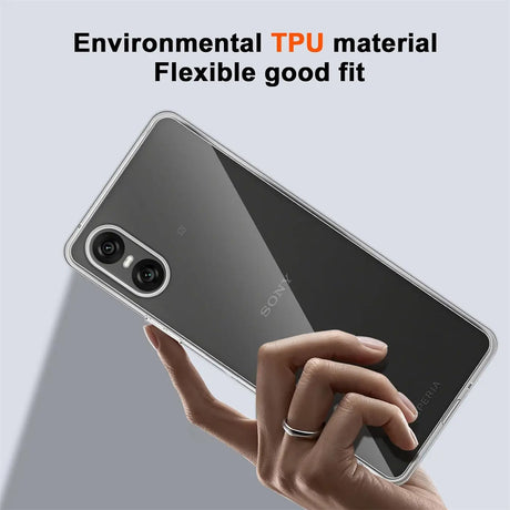 Durchsichtige Handyhülle für Sony Xperia 10 VI mit Anti-Vergilbung