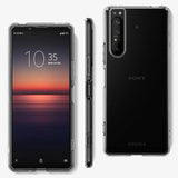 Durchsichtige Handyhülle für Sony Xperia 1 III mit Anti-Vergilbung