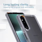 Durchsichtige Handyhülle für Sony Xperia 1 V mit Anti-Vergilbung